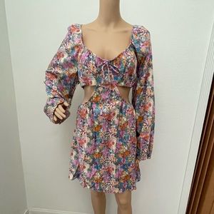 Target cut out Flower dress XXL